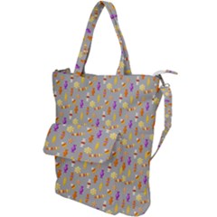 Halloween Candy Shoulder Tote Bag