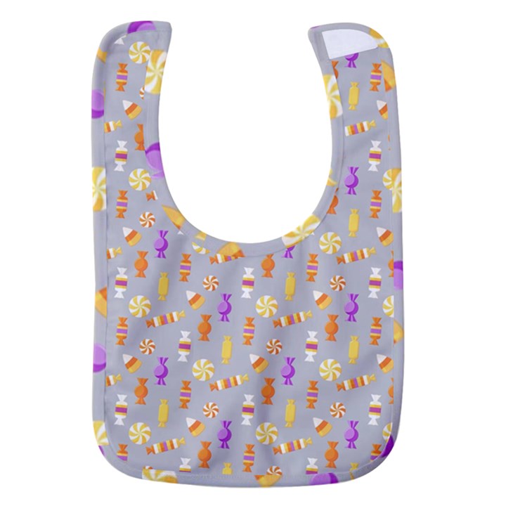 Halloween Candy Baby Bib