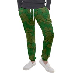 Vectors Leaves Background Plant Men s Jogger Sweatpants by Askadina