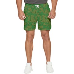 Vectors Leaves Background Plant Men s Runner Shorts by Askadina