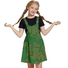 Vectors Leaves Background Plant Kids  Apron Dress by Askadina