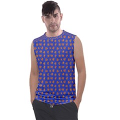 Cute Sketchy Monsters Motif Pattern Men s Regular Tank Top by dflcprintsclothing