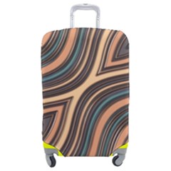 Illustration Background Metalizer Art Glass Luggage Cover (medium) by Askadina