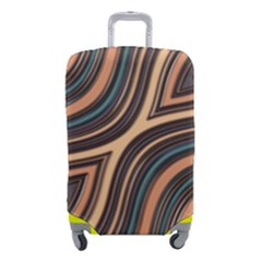 Illustration Background Metalizer Art Glass Luggage Cover (small) by Askadina