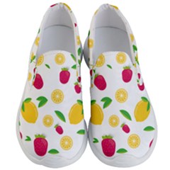 Strawberry Lemons Fruit Men s Lightweight Slip Ons by Askadina