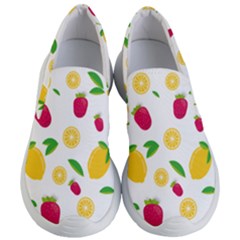 Strawberry Lemons Fruit Women s Lightweight Slip Ons by Askadina