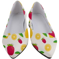 Strawberry Lemons Fruit Women s Block Heels  by Askadina