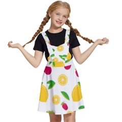 Strawberry Lemons Fruit Kids  Apron Dress by Askadina