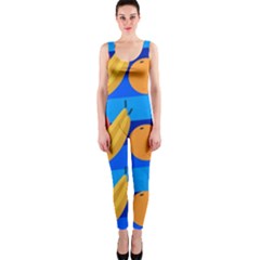 Fruit Texture Wave Fruits One Piece Catsuit by Askadina