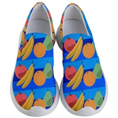 Fruit Texture Wave Fruits Women s Lightweight Slip Ons by Askadina