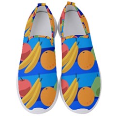 Fruit Texture Wave Fruits Men s Slip On Sneakers by Askadina