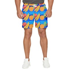 Fruit Texture Wave Fruits Men s Runner Shorts by Askadina