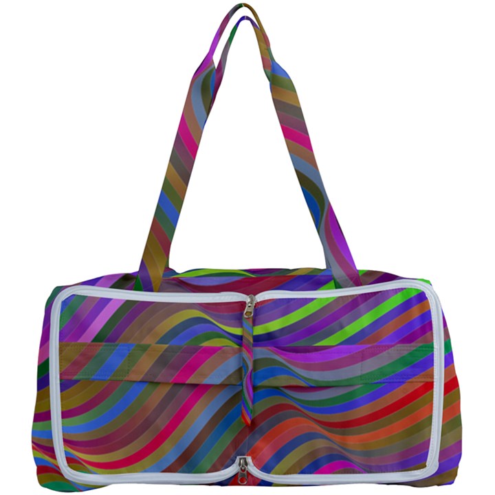 Psychedelic Surreal Background Multi Function Bag