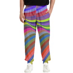 Psychedelic Surreal Background Men s Elastic Waist Pants by Askadina