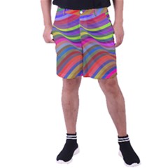 Psychedelic Surreal Background Men s Pocket Shorts by Askadina