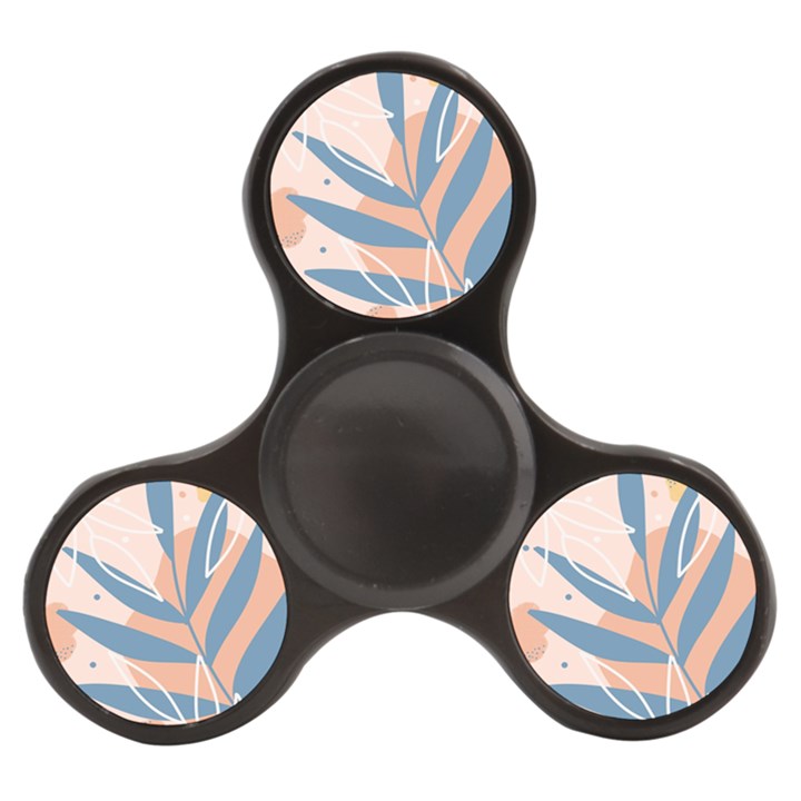 Summer Pattern Tropical Design Nature Green Plant Finger Spinner