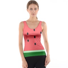 Watermelon Melon Fruit Healthy Food Meal Breakfast Lunch Juice Lemonade Summer Women s Basic Tank Top