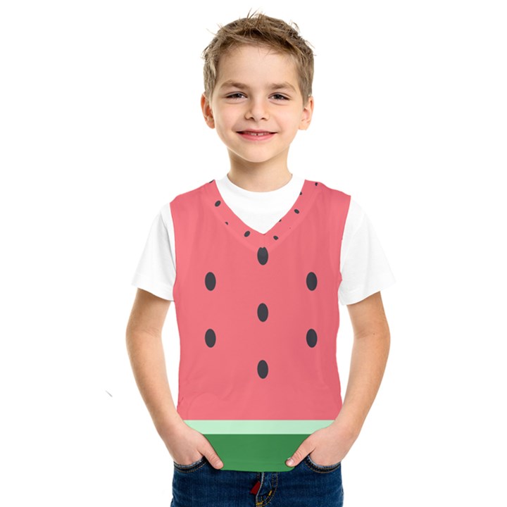 Watermelon Melon Fruit Healthy Food Meal Breakfast Lunch Juice Lemonade Summer Kids  Basketball Tank Top