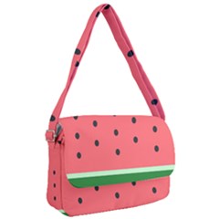 Watermelon Melon Fruit Healthy Food Meal Breakfast Lunch Juice Lemonade Summer Courier Bag by Maspions