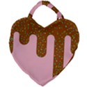 Ice Cream Dessert Food Cake Chocolate Sprinkles Sweet Colorful Drip Sauce Cute Giant Heart Shaped Tote View1