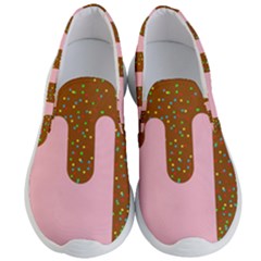 Ice Cream Dessert Food Cake Chocolate Sprinkles Sweet Colorful Drip Sauce Cute Men s Lightweight Slip Ons by Maspions