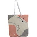 Pattern Line Art Texture Minimalist Design Full Print Rope Handle Tote (Large) View2