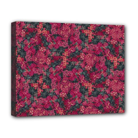 Captivating Botanic Motif Collage Composition Featuring A Harmonious Blend Of Vibrant Reds And Dark Greens  Perfect For Adding A Touch Of Natural Elegance To Any Space Or Garment, Whether It s Adornin by dflcprintsclothing