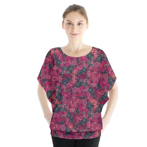 Captivating Botanic Motif Collage Composition Featuring A Harmonious Blend Of Vibrant Reds And Dark Greens  Perfect For Adding A Touch Of Natural Elegance To Any Space Or Garment, Whether It s Adornin by dflcprintsclothing