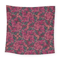 Captivating Botanic Motif Collage Composition Featuring A Harmonious Blend Of Vibrant Reds And Dark Greens  Perfect For Adding A Touch Of Natural Elegance To Any Space Or Garment, Whether It s Adornin by dflcprintsclothing