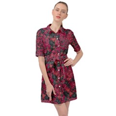 Captivating Botanic Motif Collage Composition Featuring A Harmonious Blend Of Vibrant Reds And Dark Greens  Perfect For Adding A Touch Of Natural Elegance To Any Space Or Garment, Whether It s Adornin by dflcprintsclothing