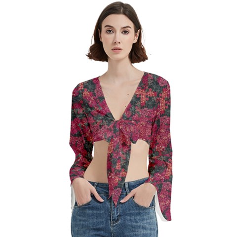 Captivating Botanic Motif Collage Composition Featuring A Harmonious Blend Of Vibrant Reds And Dark Greens  Perfect For Adding A Touch Of Natural Elegance To Any Space Or Garment, Whether It s Adornin by dflcprintsclothing