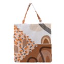 Bohemian Digital Minimalist Boho Style Geometric Abstract Art Grocery Tote Bag View1