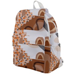 Bohemian Digital Minimalist Boho Style Geometric Abstract Art Top Flap Backpack