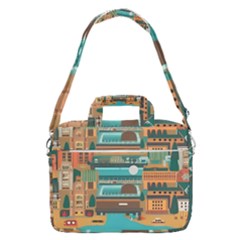 City Painting Town Urban Artwork Macbook Pro 15  Shoulder Laptop Bag