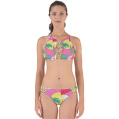 Ocean Watermelon Vibes Summer Surfing Sea Fruits Organic Fresh Beach Nature Perfectly Cut Out Bikini Set by Maspions