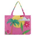 Ocean Watermelon Vibes Summer Surfing Sea Fruits Organic Fresh Beach Nature Medium Tote Bag View1