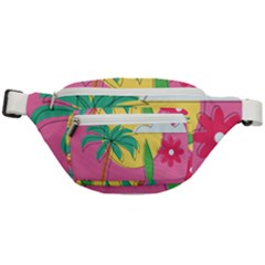 Ocean Watermelon Vibes Summer Surfing Sea Fruits Organic Fresh Beach Nature Fanny Pack by Maspions