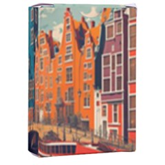 London England Bridge Europe Buildings Architecture Vintage Retro Town City Playing Cards Single Design (rectangle) With Custom Box by Maspions