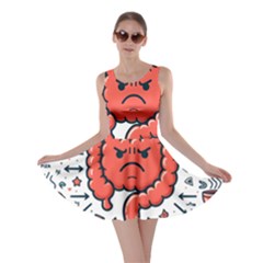 Health Gut Health Intestines Colon Body Liver Human Lung Junk Food Pizza Skater Dress