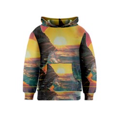 Pretty Art Nice Kids  Pullover Hoodie