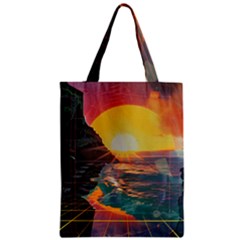 Pretty Art Nice Zipper Classic Tote Bag