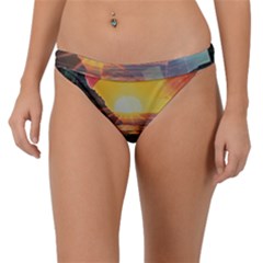 Pretty Art Nice Band Bikini Bottoms