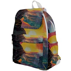 Pretty Art Nice Top Flap Backpack