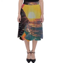 Pretty Art Nice Classic Midi Skirt