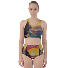 Pretty Art Nice Racer Back Bikini Set