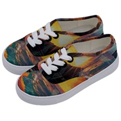 Pretty Art Nice Kids  Classic Low Top Sneakers