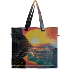 Pretty Art Nice Canvas Travel Bag