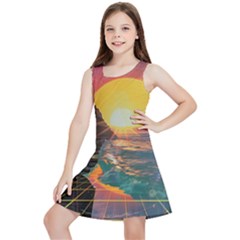 Pretty Art Nice Kids  Lightweight Sleeveless Dress