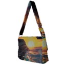 Pretty Art Nice Full Print Messenger Bag (S) View2