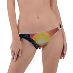 Pretty Art Nice Ring Detail Bikini Bottoms